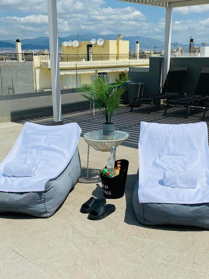 אתונה New 2Bd Aprt With Shared Rooftop Pool E2 מראה חיצוני תמונה