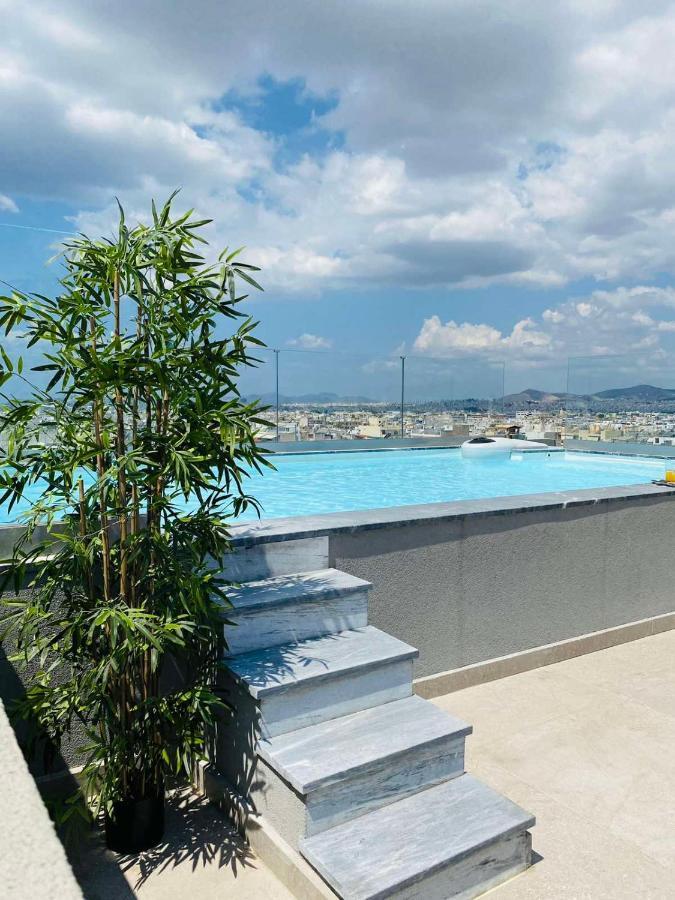 אתונה New 2Bd Aprt With Shared Rooftop Pool E2 מראה חיצוני תמונה