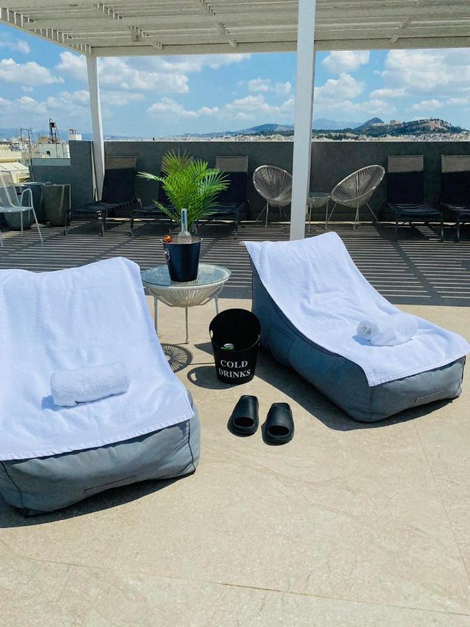 אתונה New 2Bd Aprt With Shared Rooftop Pool E2 מראה חיצוני תמונה